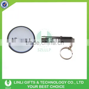 Brand Name Logo Led Light Keyring Projector Torch thumbnail-5