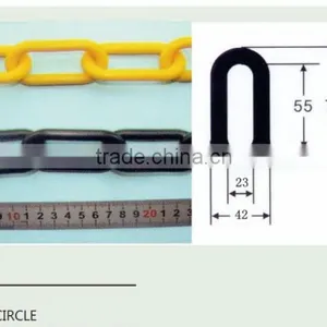 Plastic Warning Chain Traffic thumbnail-5