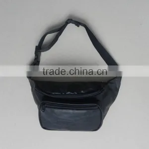 China Supplier Outdoor Running New Fashion Leather Waist Bag thumbnail-1