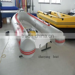 (CE)optional Floor Size PVC Material Folding Boat thumbnail-1