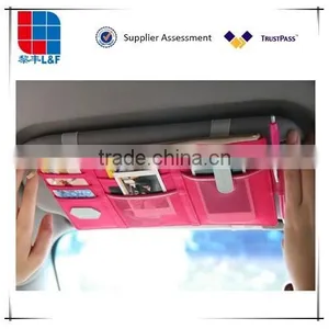 Car Visor Organizer Item Holder Storage Multi-Pocket Bag thumbnail-1
