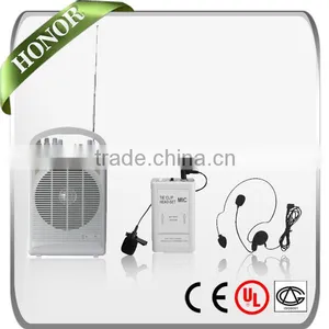 ITC T-6020B 20W VHF Portable Wireless Collar or Headset Microphone for Teachers thumbnail-1