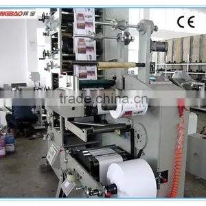 Automatic Label 4 Colour Small Flexo Printing Machine thumbnail-1