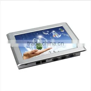 10 Inch no Cable Design Thin Industrial Computer Client With Intel Atom D525 1.8GHz 2 Core +ICH8M Processor thumbnail-1