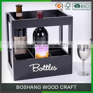 Custom New Design Wine Crate Wooden Box thumbnail-3