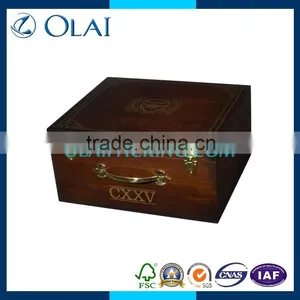 Custom Old Wooden Box for Storage thumbnail-1