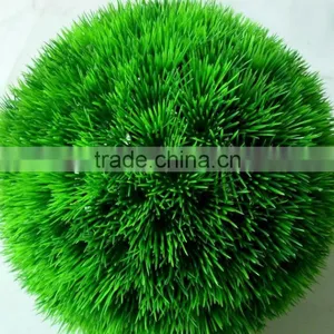 Wholesale Plastic 2016 New Product Artificial Grass Ball /green Ball for Home Decor thumbnail-1