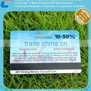 Plastic Membership Card With Signature & Magnetic Stripe thumbnail-4