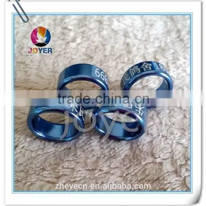2015 Aluminum Pigeon Birds Ring 2mm-22mm Available Custom With Your Name and Phone Lovebird Canary Birds Ring Band thumbnail-2