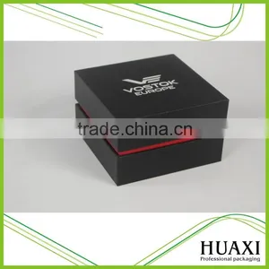 2016 Hot Sale Cheap Black Paper Pocket Watch Box thumbnail-3