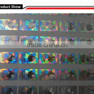 Genuine Security Hologram Sticker Label Lens Effect thumbnail-1