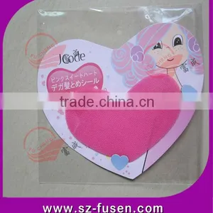 Heart Shape Self-stick Hook and Loop Hair Tape thumbnail-1