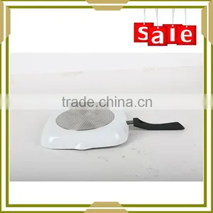 Colorful Pressed Non Stick Metallic Paint Aluminium Grill Pan Supplier's Choice thumbnail-2