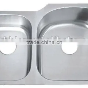 2015 Hotsell 40/60 Stainless Steel Kitchen CUPC Sink thumbnail-1