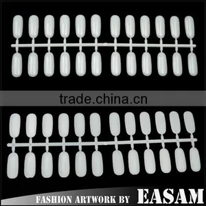 Natural Flatback Nail Tips for Making Nail Polish Color Card/ UV Gel Color Book /Color Display Wholesale thumbnail-1