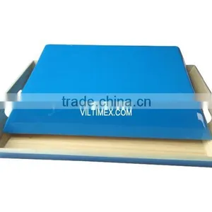 Environmentally Friendly Hand Crafted Bamboo Serving Tray thumbnail-1