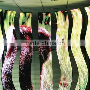 P10mm SMD 3in1 Flexible Led Screen Panel Led Modules thumbnail-1