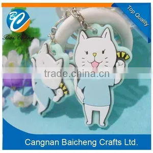 2016 Wholesale Pvc Key Ring With Custom Design thumbnail-5