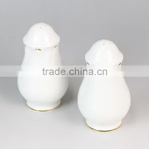 Salt Pepper Shaker, Ceramic Salt and Pepper Shaker, Salt Cellar thumbnail-2