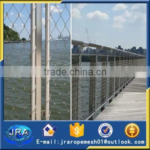 Durable Stainless Steel Bridge Fence Railing Mesh thumbnail-1