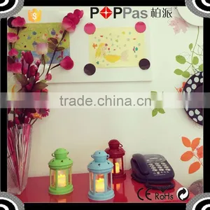 2015 Promotion Poppas BS10 Star Pantern Colorful Selection Hanging Led Candle White Wash Lantern thumbnail-1