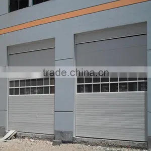 Warehouse Automatic Lift Overhead Sectional Door for Large Workshop thumbnail-3