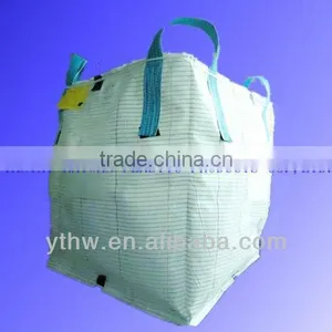 pp Type C Tubular Bulk Bag With Lifting Loops Cross Corner/fill Spout and Flat Bottom thumbnail-1