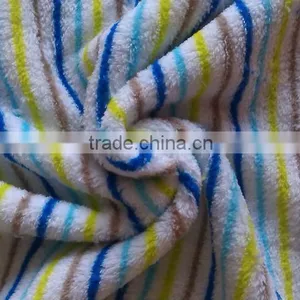 Brushed Printed Coral Fleece thumbnail-1