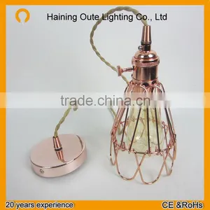 Decorative Hanging Pendant Light/vintage Pendant Lamp /cage Pendant Light Quality Choice thumbnail-1