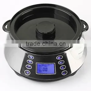 XJ-7k118 3 Layer 7 Programmes LCD Display ,external Water Filter 800w 11.5L Stackable Optima Steamer thumbnail-5