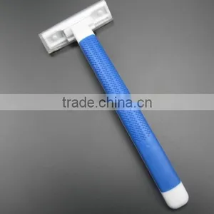 Portable Travel Blue Plastic Razor thumbnail-1