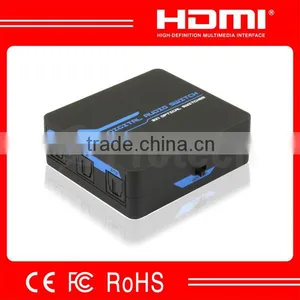 Mini SPDIF Toslink Digital 3x1 Audio Switcher With IR Remote Install in Minutes thumbnail-1
