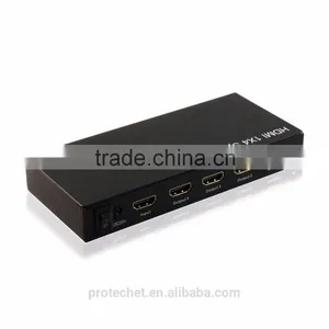 OEM China Supplier New Products 1X4 HDMI Splitter With IR 1080P 60Hz Cascaded 3D HDMI V1.3 HDMI Splitter 1 in 4 Out thumbnail-4