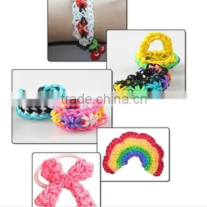 Educational DIY Toy for Kids Crochet Kit Rainbow Loom FS0084 thumbnail-3