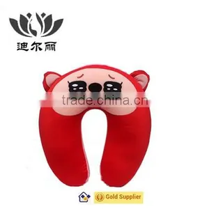 Red Polystyrene Beadsneck Pillow thumbnail-1