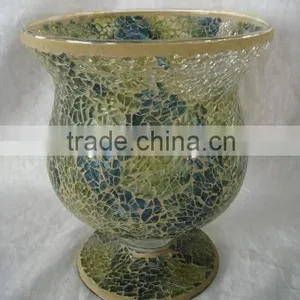 Mosaic Glass Vase thumbnail-1