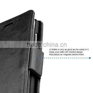 C&T Premium PU Leather Wallet Case Detachable Stand Flip Cover Case for Asus Zenfone Max thumbnail-5