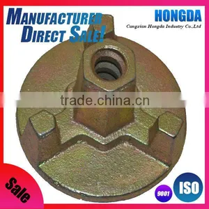 Formwork Cast Nut Galvanzied Wing Nut With Stiffeners thumbnail-4