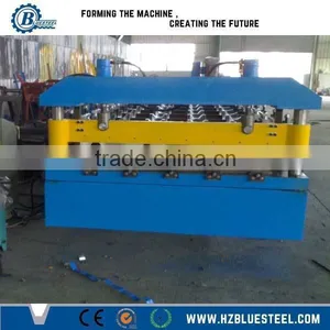 Steel Profile Trapezoidal Roofing Sheet Rolling Forming Machine, Metal Roofing Panel Roll Forming Machine thumbnail-1