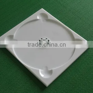 CD Tray Manufacturer Milk White cd Case Single Sided cd Box 5mm cd Tray thumbnail-2