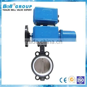 Stainless Steel Wafer Type Cast Iron Butterfly Valve thumbnail-1