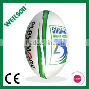 Full Size Hand Sewn Rugby Ball thumbnail-1