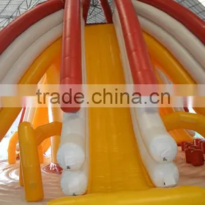 China Factory Hot Sale Inflatable Small Pool Water Slide With CE UL thumbnail-3