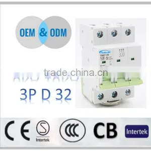 Best Price of China IEC60898 CE 3P Pole Mini Circuit Breaker thumbnail-1
