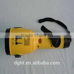 High Quality Flashlight Mobile Charger AM/FM/WB Band LED Hand Rechargebale Radio Hand Rechargeable Flashlight thumbnail-2