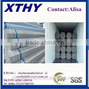 GALVNAIZED PIPE / GALVANIZED STEEL PIPE / GALVANIZED WELDED PIPE /GALVANIZED SEAMLESS PIPE MADE IN CHINA thumbnail-2