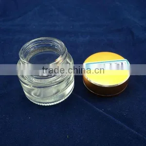Clear Glass Cosmetic Jars and Packaging thumbnail-1
