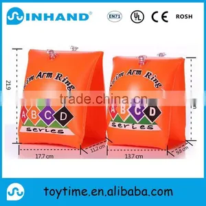 2016 OEM Pvc Inflatable Swimming Baby Armband, Plastic Arm Swimming Ring Float thumbnail-1