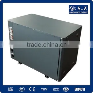 Cold -25C Winter Produce 55C DHW Glycol Underground Loop 10kw/15kw/20kw/25kw Cost of Geothermal Heat Pump Water Heater thumbnail-1