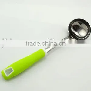 2016 Canton Fair Kitchen Utensils Display Stainless Steel Soup Ladle With New Corn Handle thumbnail-4